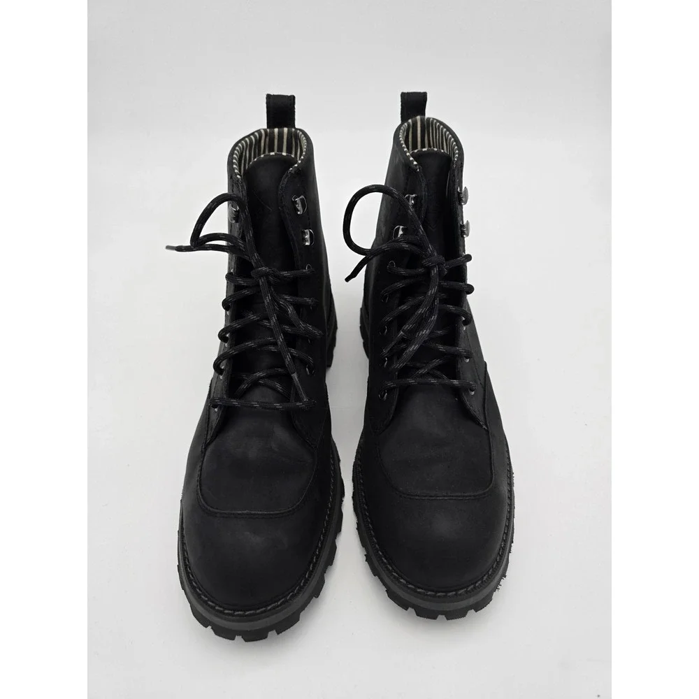 Muck Boot Men's Waterproof Foreman Leather Boots Sz 12.5 Black LMF-000